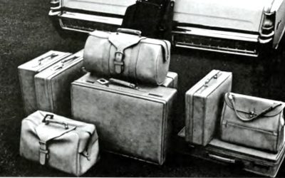 Rare Lincoln Collector Luggage Tops Donations for 2022 LCOC Western National Meet Silent Auction; Register Now for the Meet