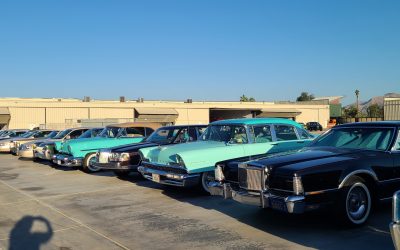 Day 3 of Western National Meet Focused on Landmark Visits; Buffet at MonStore Garage Combined Cars with Cocktails