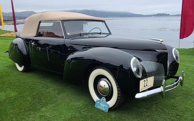 Lincolns Reign as Pebble Beach Concours d’Elegance Ends Monterey Car Week with a Flourish