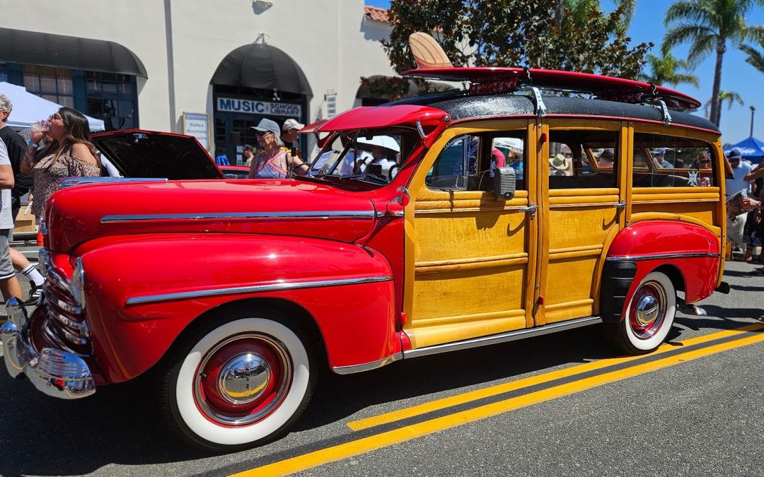 Palm Trees and Sunshine Frame a Perfect Car Show Day at Dana Point